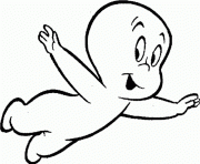Printable free casper ghost s for kids3fd5 coloring pages