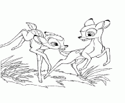 Printable kids bambi s9cdd coloring pages