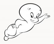 Printable casper ghost s for kids printablefb1f coloring pages