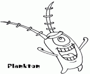 Printable coloring pages for kids spongebob cartoon plankton2172 coloring pages