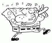 Printable coloring pages for kids spongebob music720a coloring pages