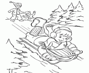 Printable fun kids winter sd5fd coloring pages