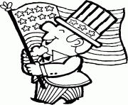 Printable american flag  kids9dbc coloring pages