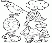 Printable spring  for kidsb3c8 coloring pages