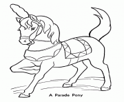 Printable circus horse s kids7d4c coloring pages