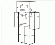 Printable alex from minecraft coloring pages