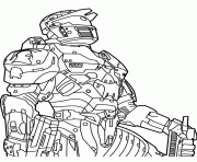 Printable free halo sheets coloring pages