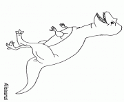 Printable dinosaur 261 coloring pages