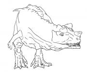 Printable dinosaur 134 coloring pages
