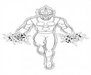 Printable ultimate spiderman nova coloring pages