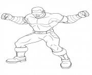 Printable ultimate spiderman power man coloring pages