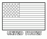 Printable american flag c676 coloring pages