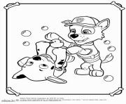 Printable paw patrol rocky play coloring pages