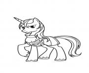 Printable A Shining Armor my little pony coloring pages