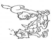 Printable The berlioz kitten coloring pages