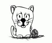 Printable cartoon cat 94f8 coloring pages