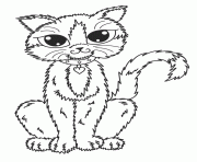 Printable rich cat animal kittens2623 coloring pages