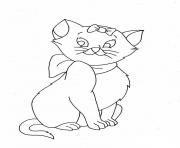 Printable female cat animal s5c1d coloring pages