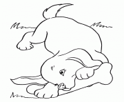 Printable puppy having bonefb71 coloring pages