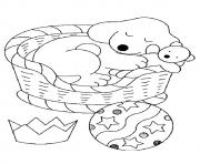 Printable The Pup Taking A Nap puppy coloring pages