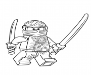 Printable lego ninjago kai nrg coloring pages