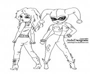 Harley Quinn Coloring Pages To Print Harley Quinn Printable