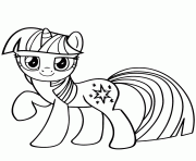 Printable unicorn pony twilight sparkle coloring pages