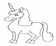 Printable The Re’em unicorn coloring pages