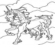Printable unicorn magical horse sf260 coloring pages