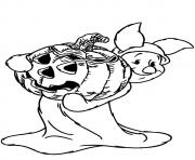 Printable Piglet costume disney halloween coloring pages