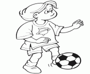 Printable football s for girls sports3d08 coloring pages
