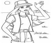 Printable girls s barbie5bbe coloring pages