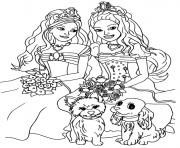 Printable barbie s for girly girls 6765 coloring pages