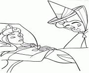 Printable sleeping beauty girls freeadb1 coloring pages