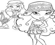 Printable bratz s for girls fashionace5 coloring pages