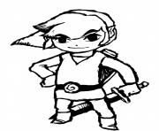 Printable link coloring pages