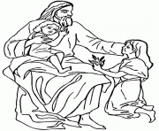 Printable jesus christ coloring pages