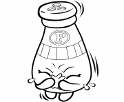 Printable Peppe Pepper shopkins season 1 Pantry coloring pages