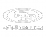 San Francisco 49ers Football Helmet Coloring Pages