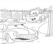 Printable mater tall tales disey cars 2 coloring pages