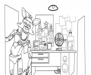 Printable five nights at freddy house five nights at freddys fnaf coloring pages