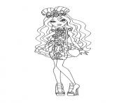 Printable Ever After High dolls 9 coloring pages