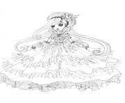 Printable duchessswan ever after high doll coloring pages