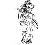 Printable monster high nefera de nile coloring pages