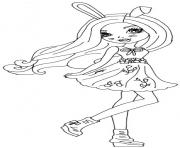 Printable harelow ever after high coloring pages