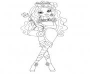 Printable Briar Beauty Ever After High coloring pages