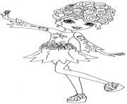 Printable featherly ever after high coloring pages