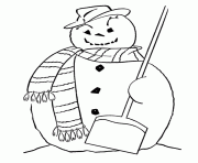 Printable free s winter snowman 93f6 coloring pages