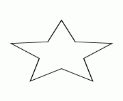 Printable christmas star stencil coloring pages
