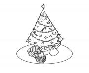 Printable simple christmas tree s for kids printable70af coloring pages